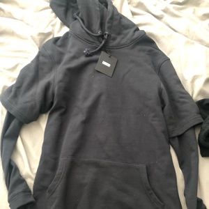 KITH Pinnacle 400gsm lexington hoodie in deep navy